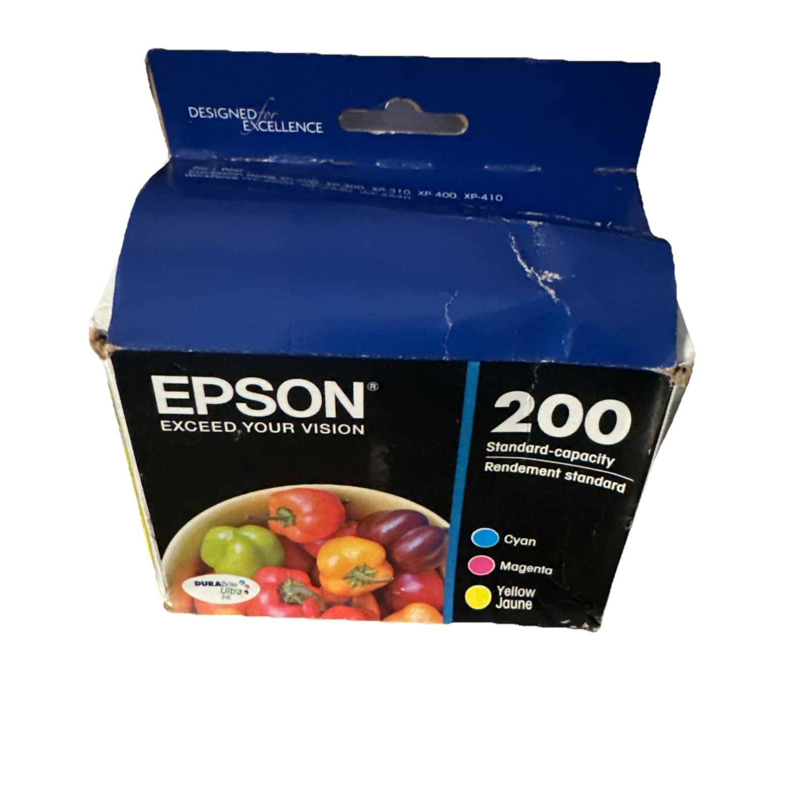 Epson 200 Black, Cyan, Magenta, & Yellow Ink Cartridges T200120-BCS Exp 9/26