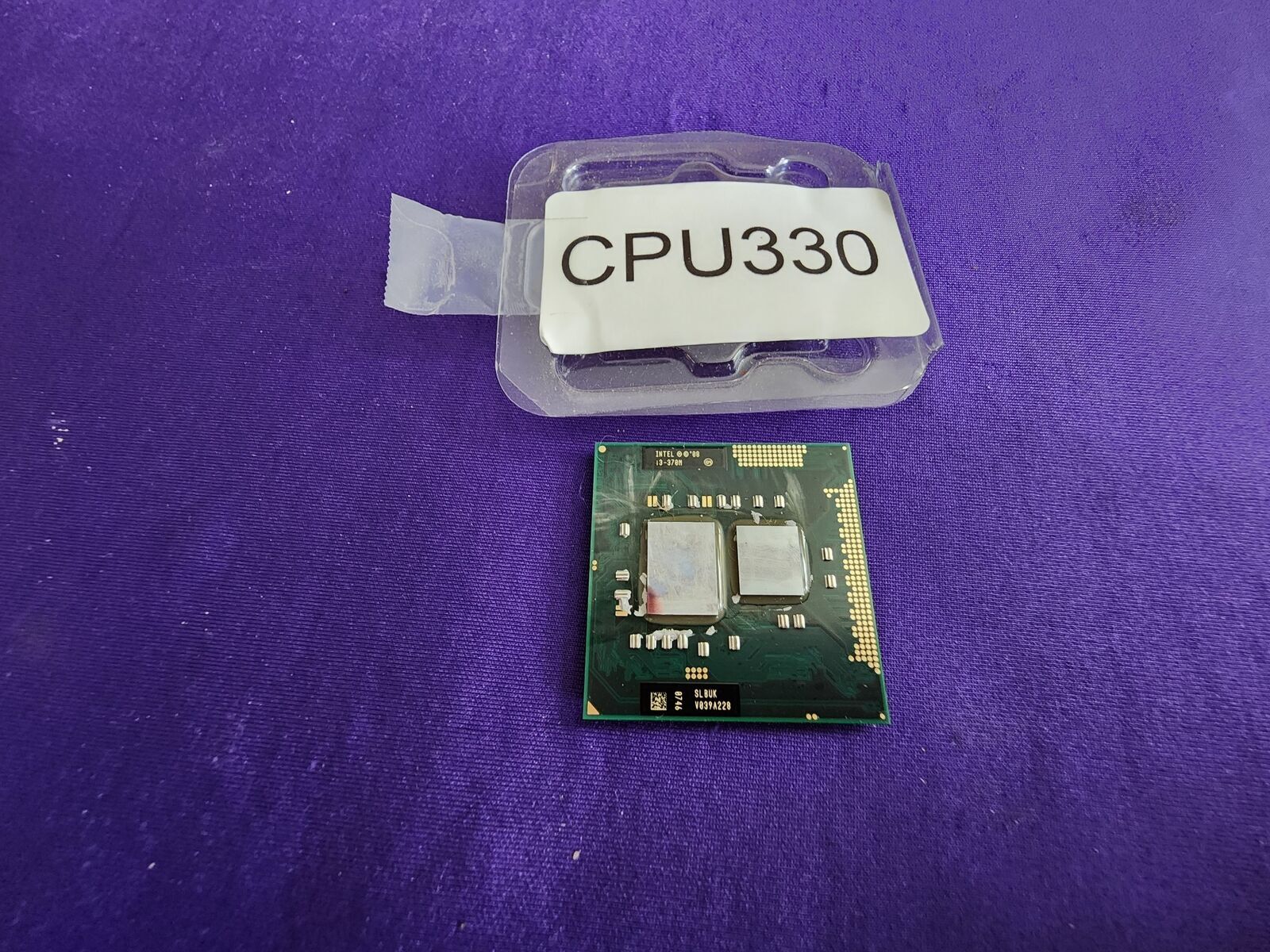 CPU330 – Intel i3-370M CPU Processor SLBUK