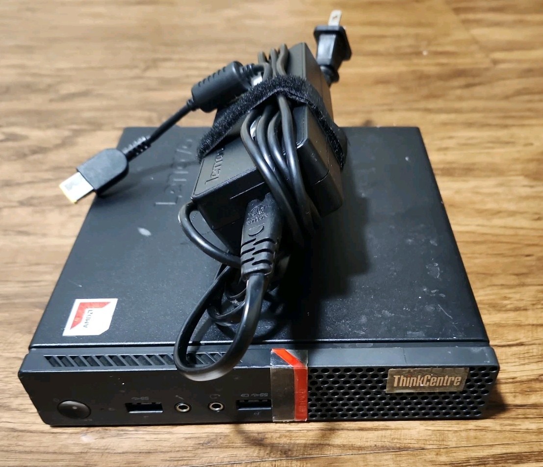 Lenovo ThinkCentre M715q AMD PRO A10-8570E@2.8GHz 8GB RAM 128GB SSD Win.11