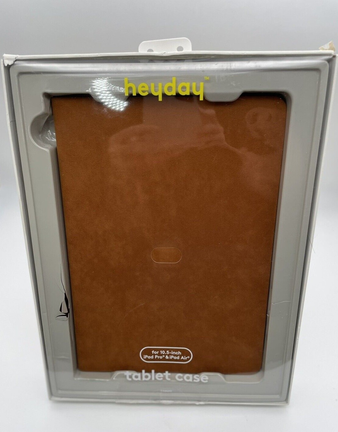 heyday 10.5″ iPad Pro & iPad Air Tablet Case Faux Tan Suede (new)