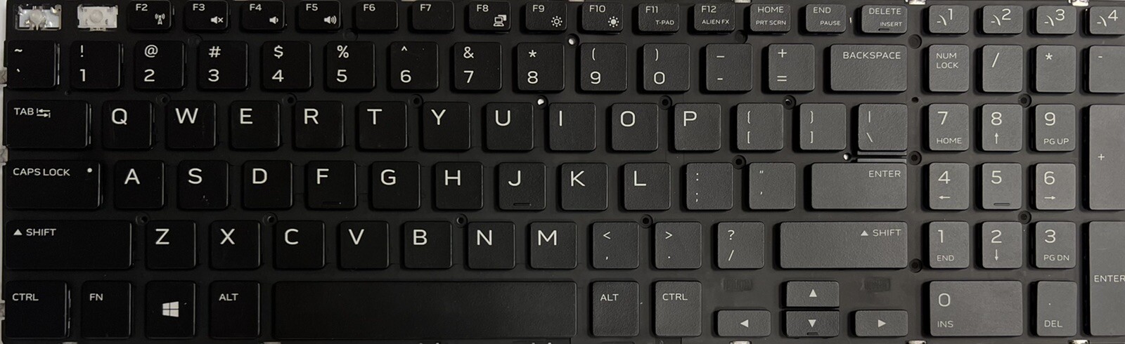 Dell Alienware M15 R1 | M17 R1 BACKLIT LAPTOP SINGLE KEYBOARD KEYS KEYCAPS