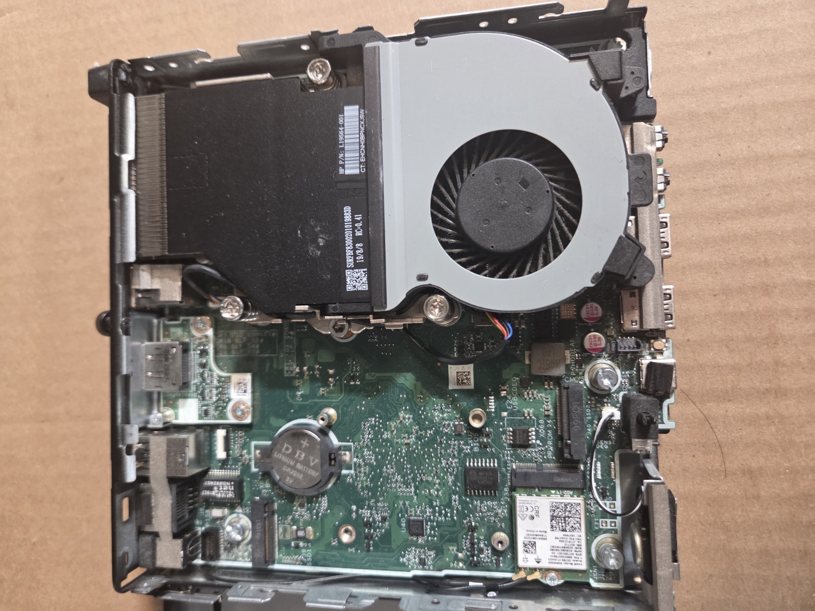 Hp Prodesk 600 G5 Mini Barebones No Cpu Hdd Ram