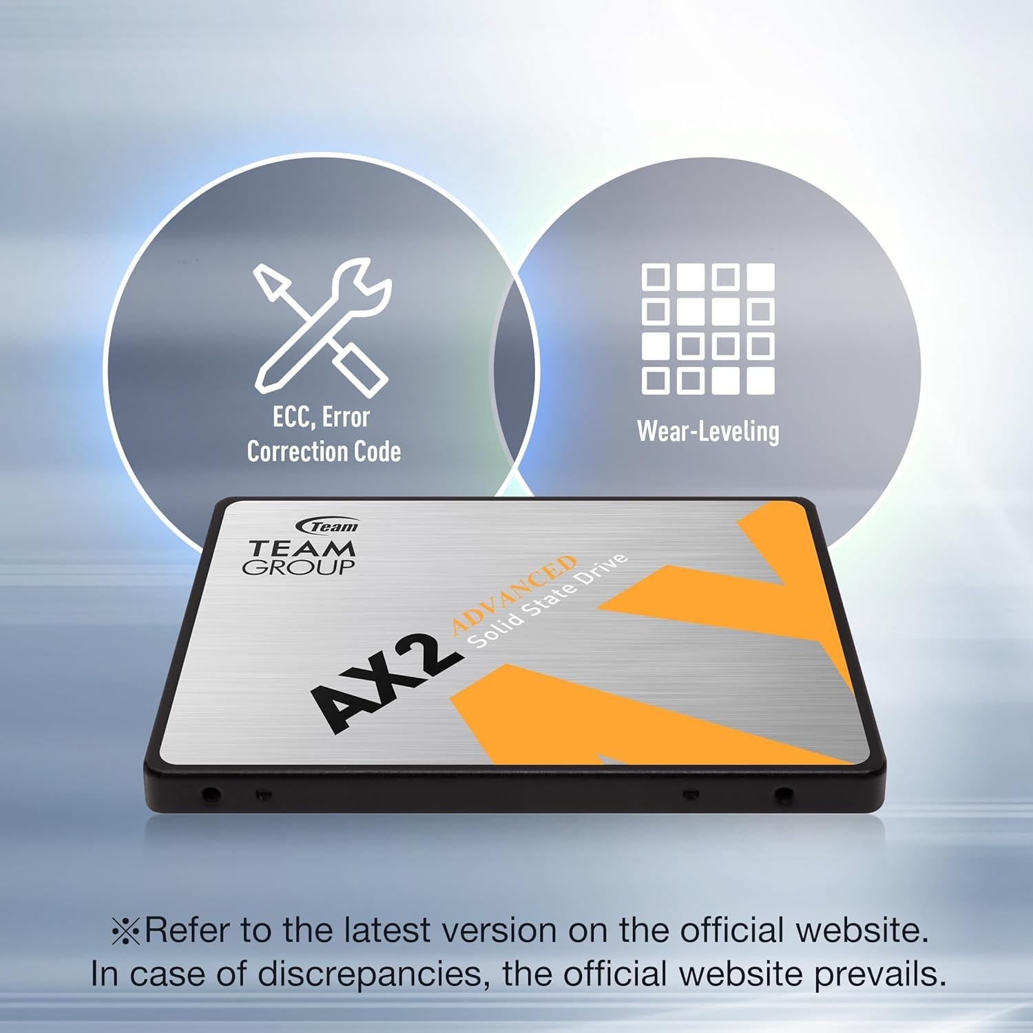 AX2 256GB Internal SSD – Enhanced Storage with 520 MB/s Speed for Gaming Laptops