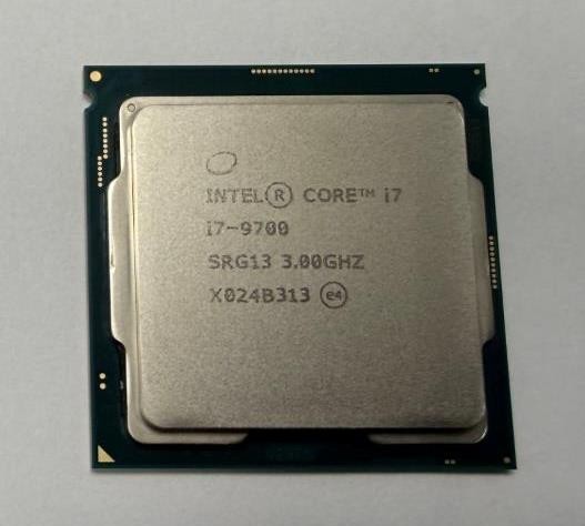Intel Core i7-9700 4.7Ghz 8 Core 12MB LGA1151 SRG13 Processor CPU