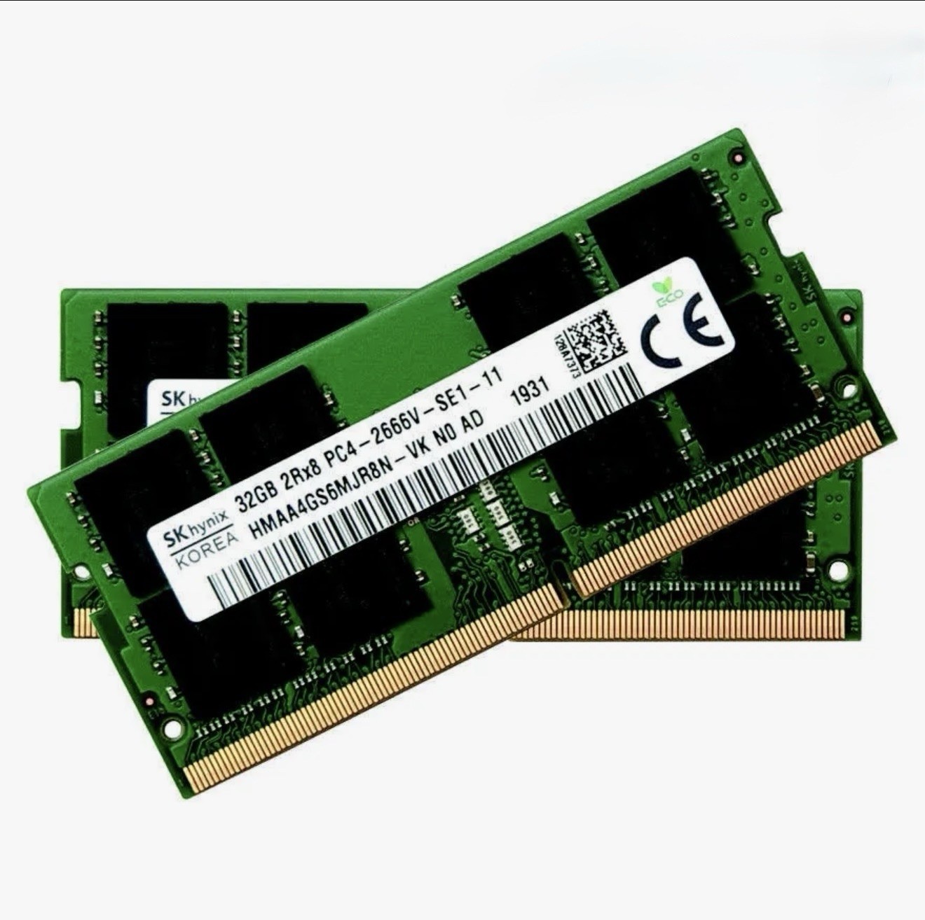 SK Hynix 64GB (2X32GB) DDR4 2666MHz PC4-21300 Laptop SODIMM Memory Ram