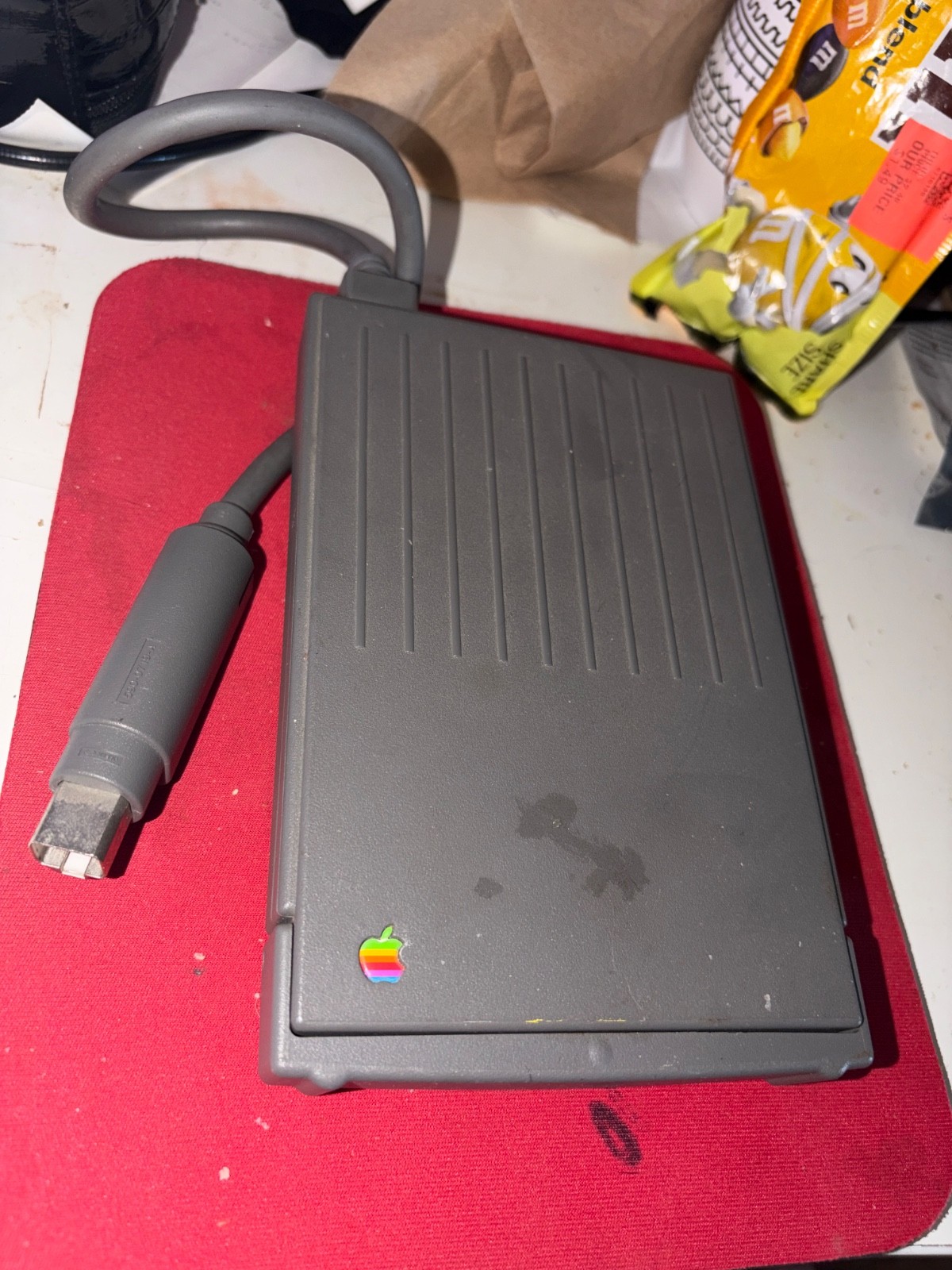 Vintage Mac Apple HDI-20 External 1.4MB Floppy Disk Drive