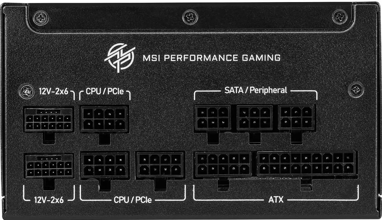 (Factory Refurbished) MSI MPG A850GS PCIE5 80+ Gold ATX 3.1 & PCIe 5.1 850W PSU