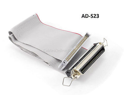 16″ SCSI Drive CN50 50Pin F to IDC50 50Pin M Ribbon Cable, CablesOnline AD-S23