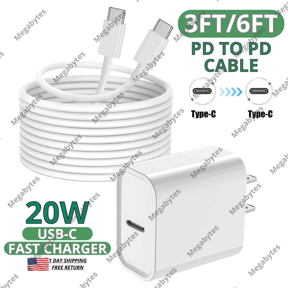 USB-C Portable Charger Adapter Cable For MacBook Laptop Samsung Power Adapter US