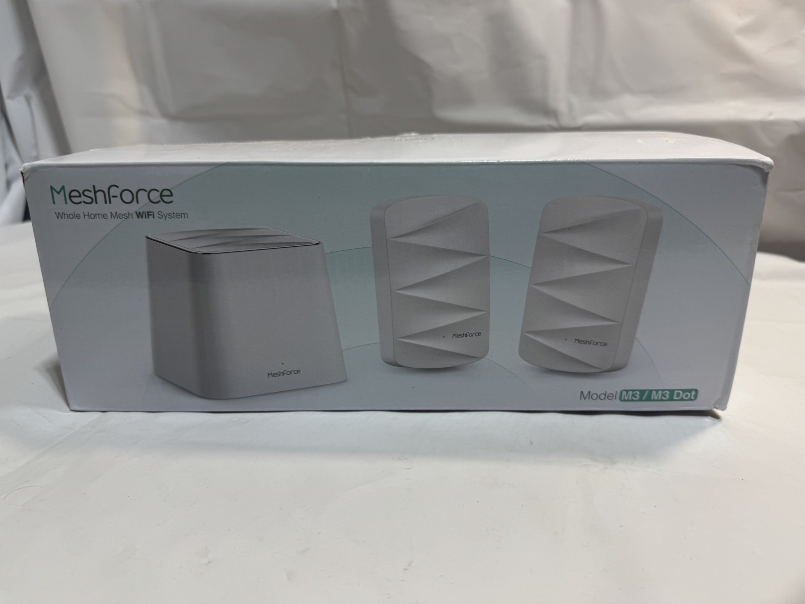Meshforce Whole Home Mesh Wifi System M3 / M3 Dots – White