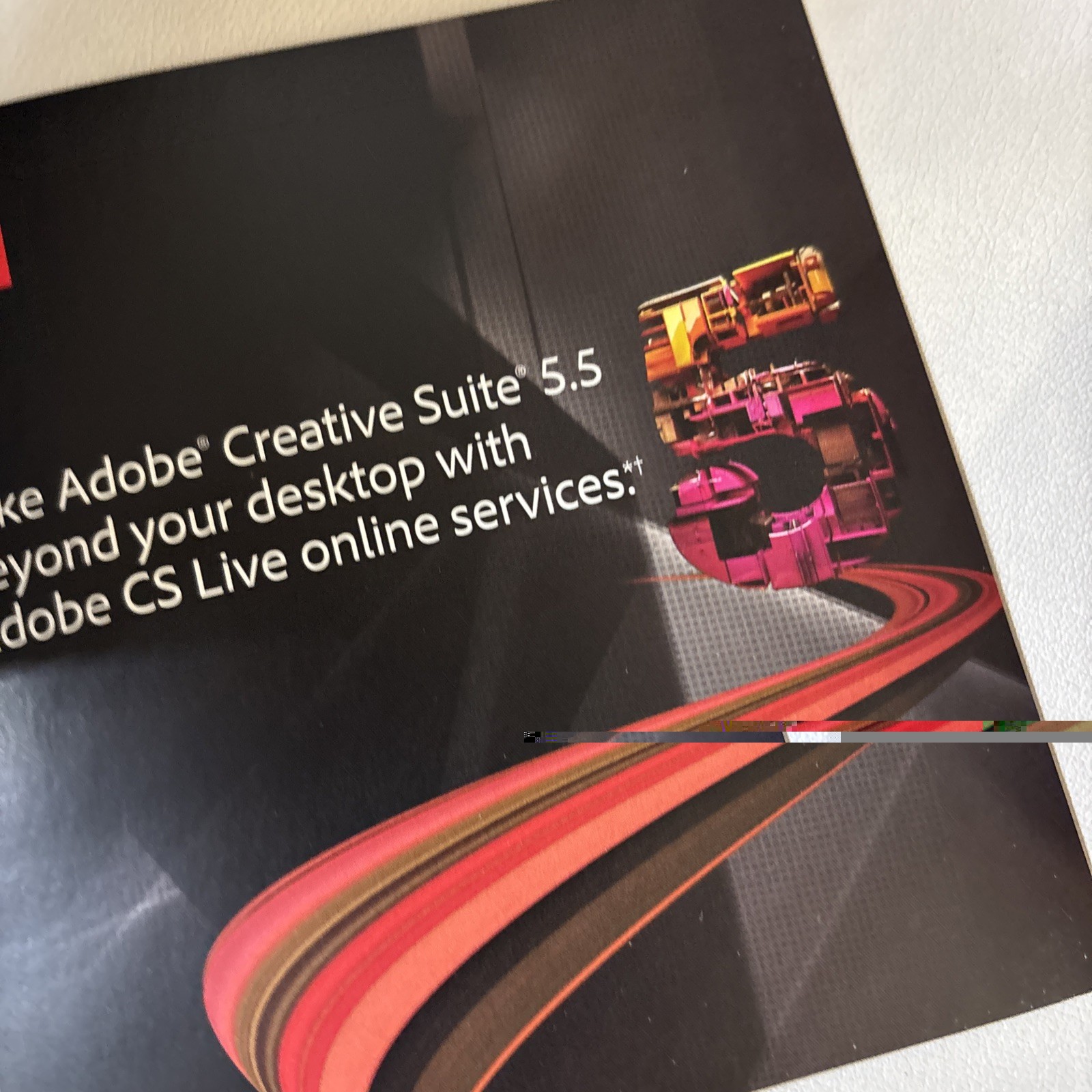 Adobe Creative Suite 5.5 Design Standard Mac Complete Box Set w/ Serial CS5.5