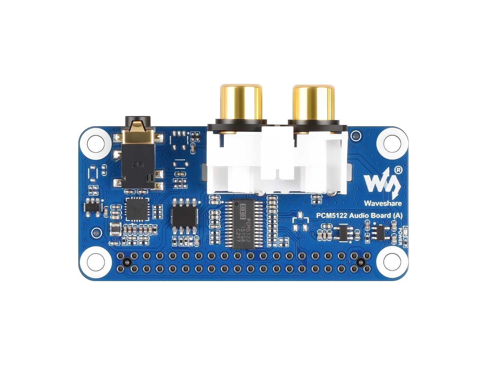 Waveshare PCM5122 HIFI I2S DAC Audio Board For Raspberry Pi Based On 40PIN GPIO