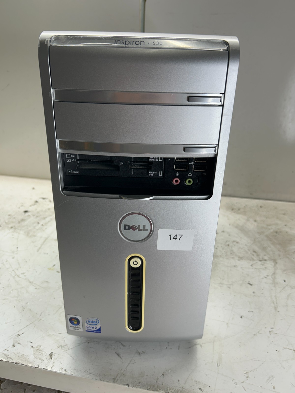 Dell Inspiron 530s Intel Core 2 Quad Q6600 4GB Ram 500GB HDD Windows XP