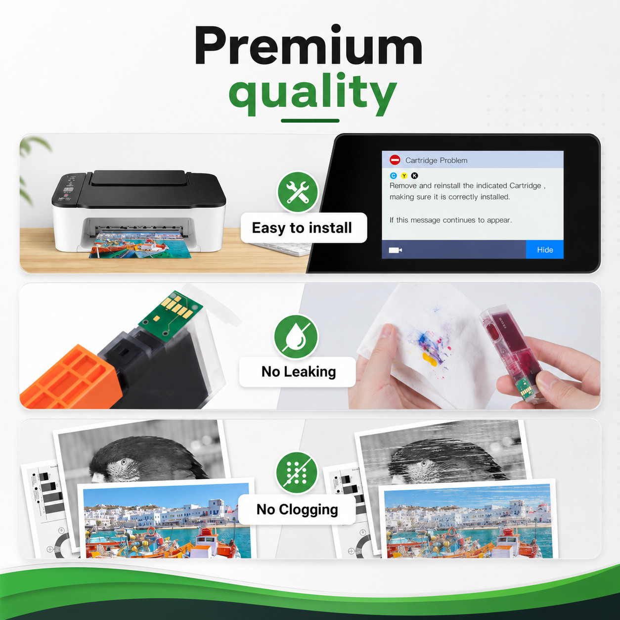 2 Pack 902XL Ink Cartridges Compatible for HP OfficeJet 6978 6968 6960
