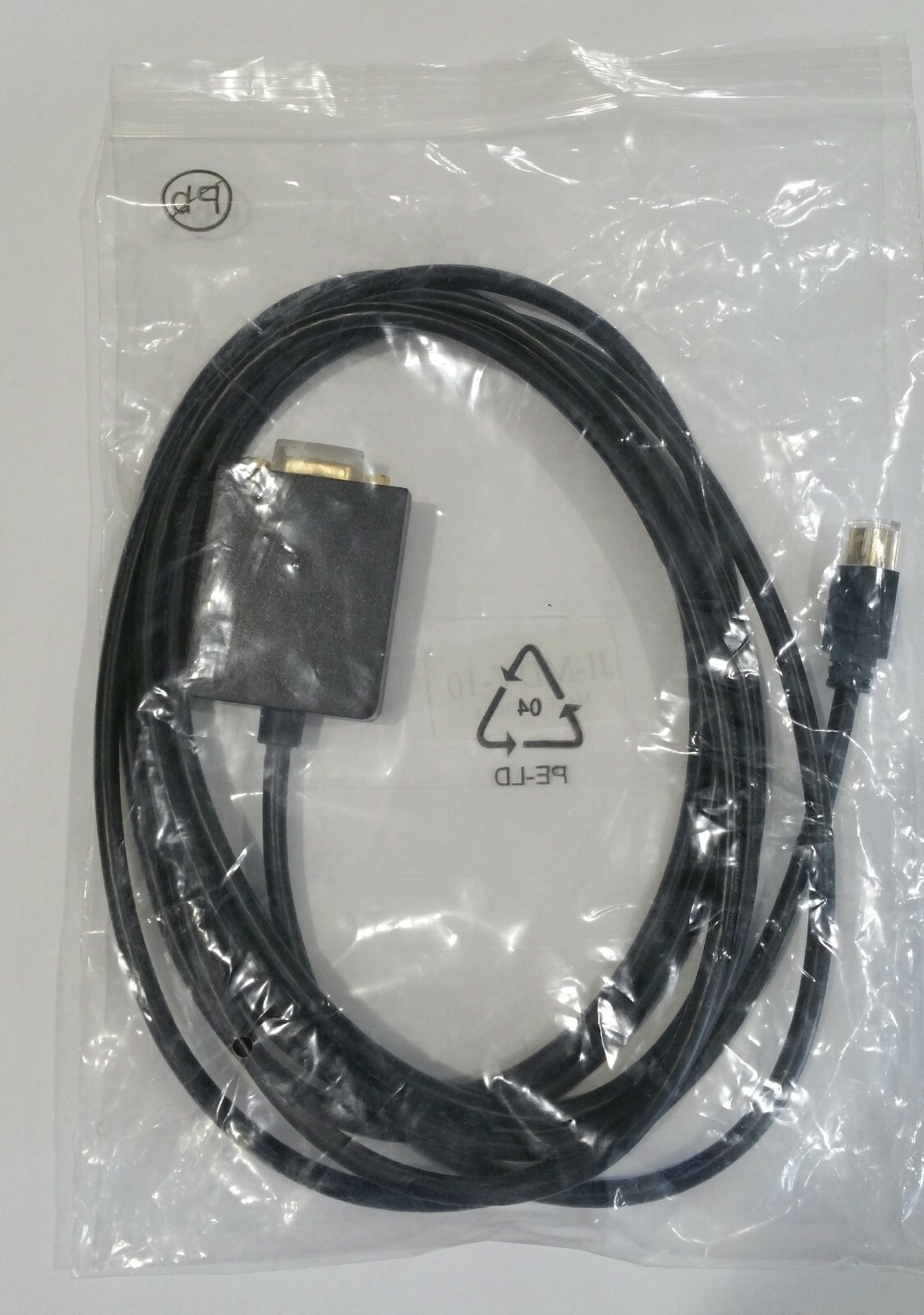 10ft Mini DisplayPort Male to VGA Female Cable 32AWG Gold Plated, Blk JI-MDV-10