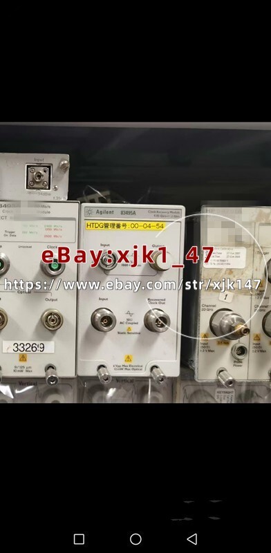 1 pc only working Agilent 83495A with 90 day warranty UPS or fedex