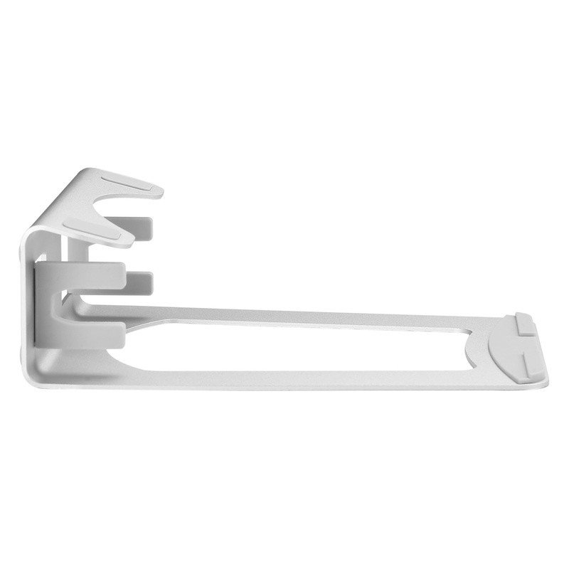 Adjustable Dual Tier Desk Riser Notebook Laptop Aluminum Tabletop Stand New