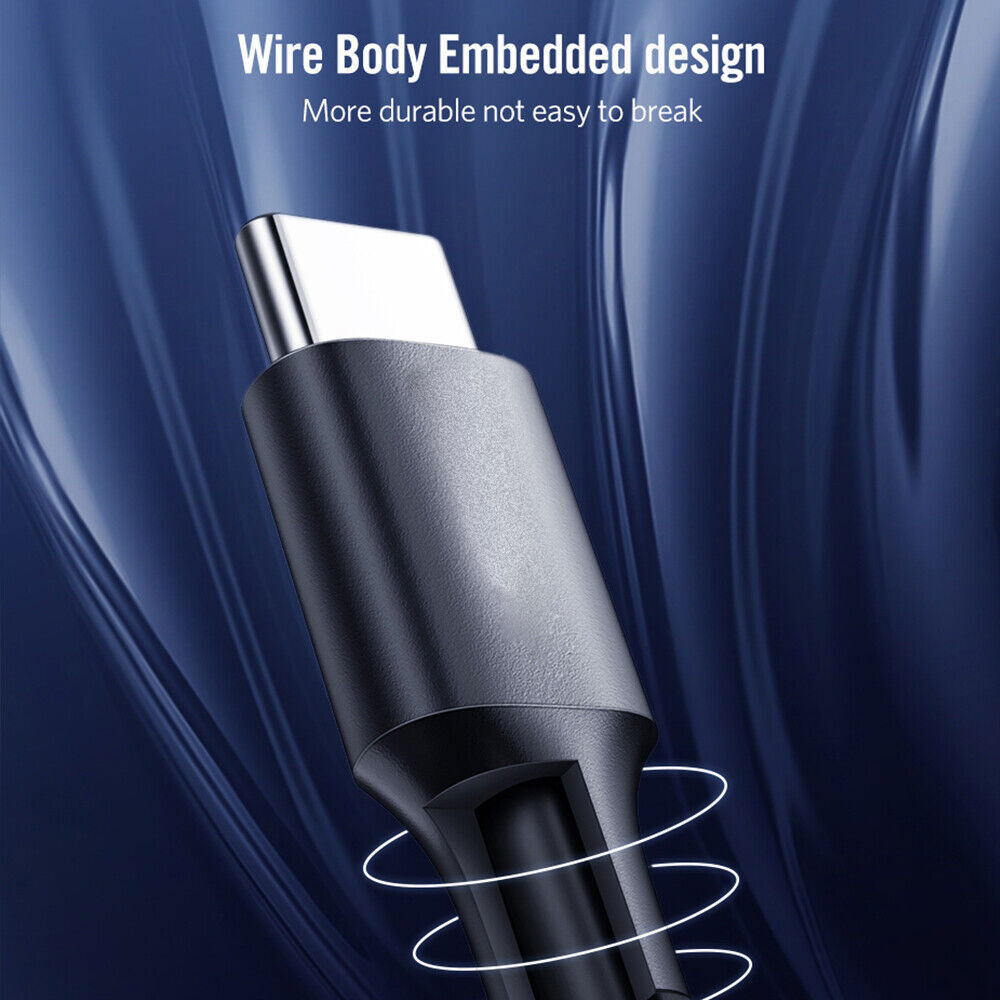 EVICIV 20AWG Type C to USB C Cable 5V 3A Charging Fast Charger USB 2.0 Data Lead