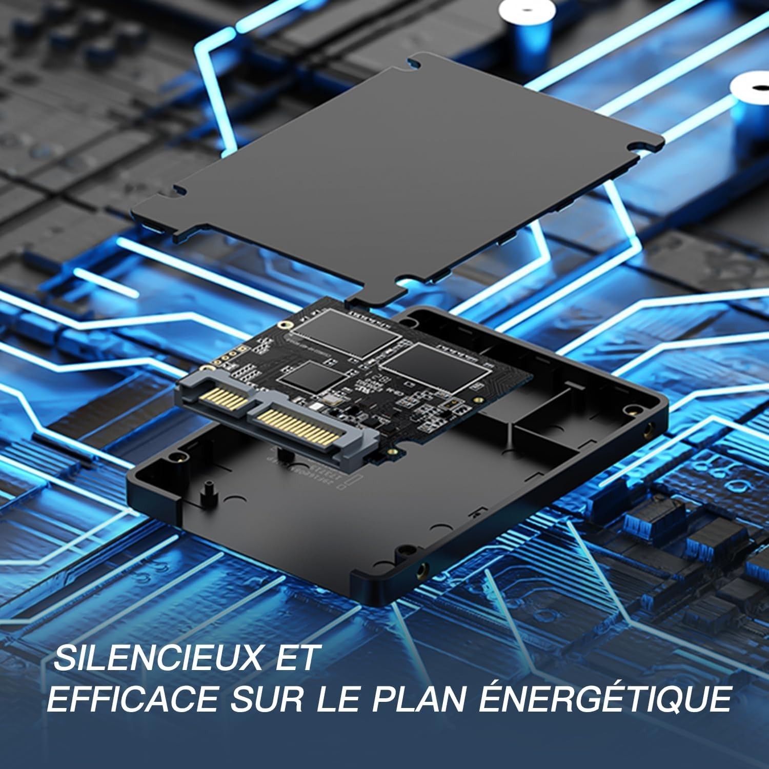 1TB 2.5-Inch Internal SSD – Enhanced Performance with 560MB/s Data Transfer Rate