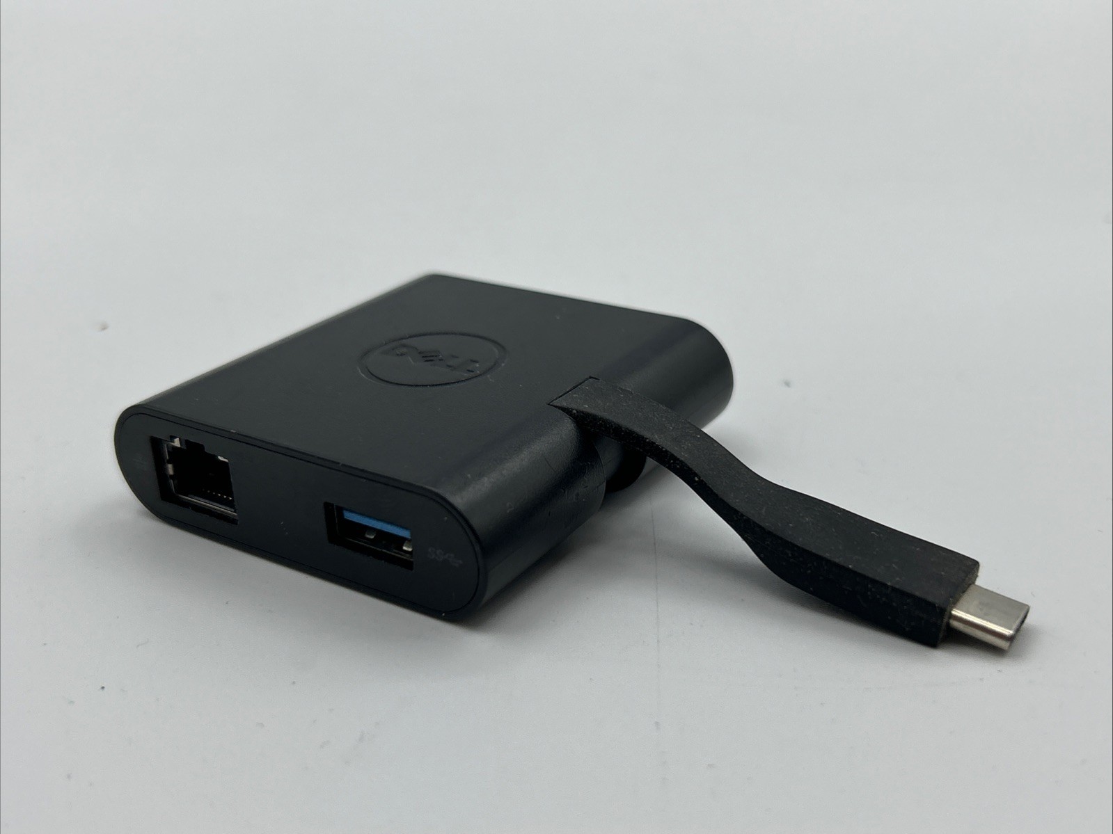 Dell USB-C Adapter DA200 HDMI VGA Ethernet USB 3.0 Ports Laptop Compact Black