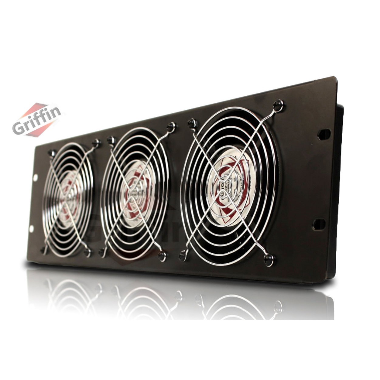 Studio Rackmount Cooling Fan – 3U Exhaust Rack Equipment Gear Server DJ PA AMP