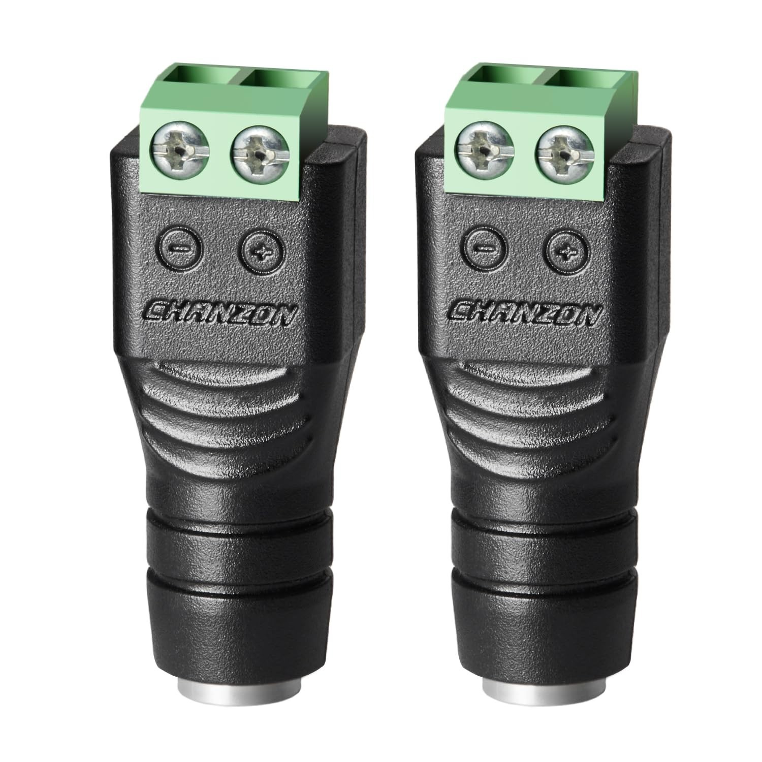 Reliable 12V 5.5mm x 2.1mm Barrel Plug Adapters – 10 Pcs for Security Use