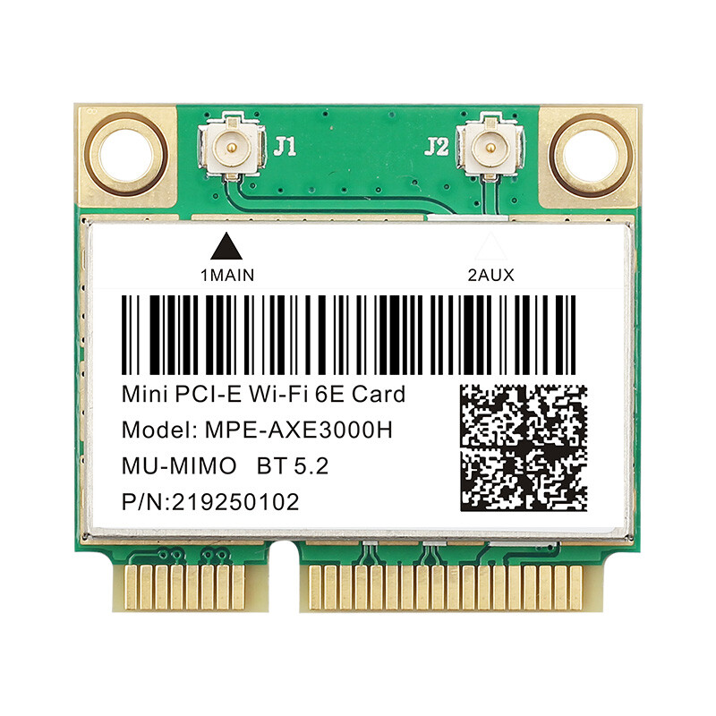 MPE-AXE3000H Mini PCIE WiFi 6E 802.11ax WiFi Bluetooth Network Card Intel 7260