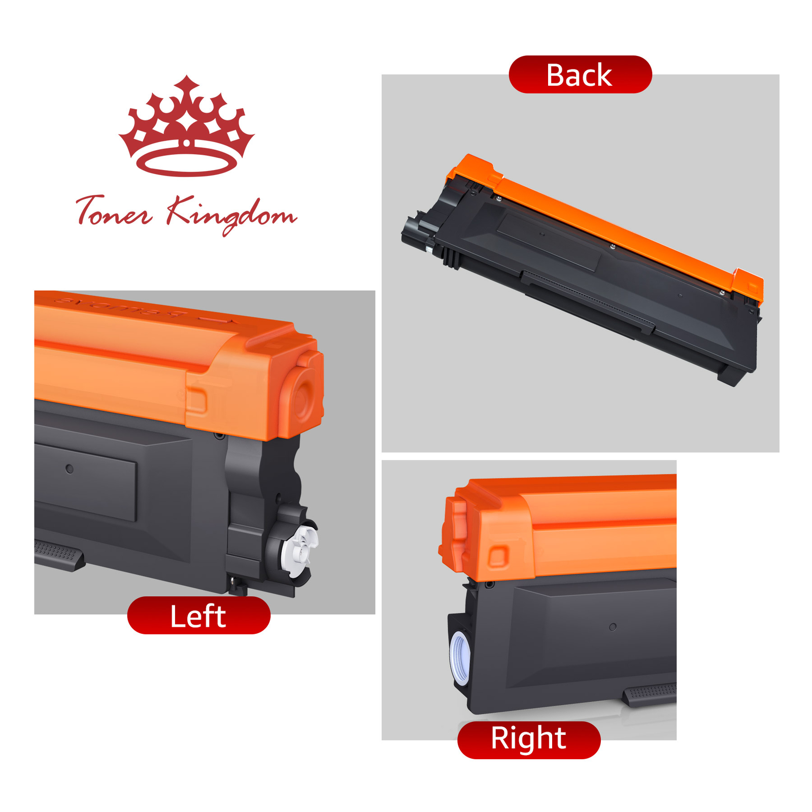 4 Pack TN660 TN-660 Toner For Brother MFC-L2700DW HL-L2300D L2360DW DCP-L2520DW