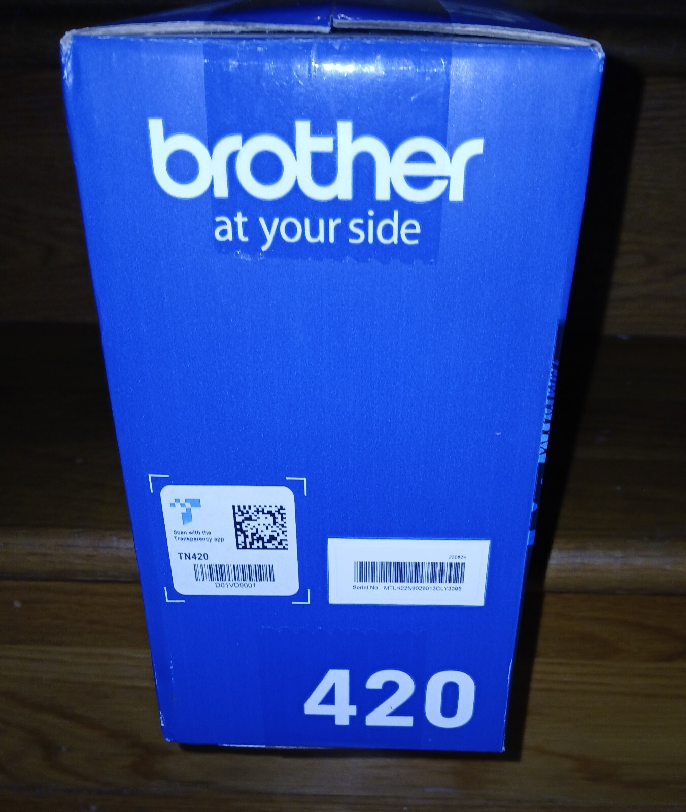 Brother TN-420 Black Toner Cartridge 012502626763 Genuine New OEM Sealed Box
