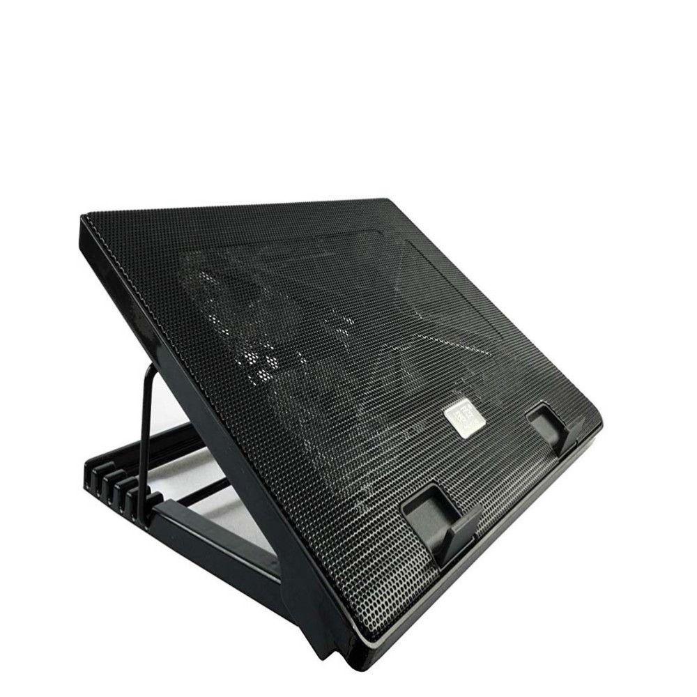 Laptop Cooling Pad For 11-17″ inch Laptop Dual USB Fan Cooler Stand 5 Quiet Fans