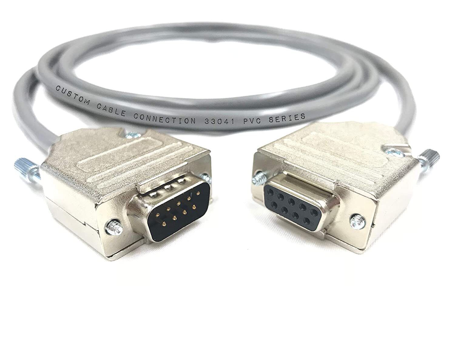 Belden 9934 RS-422 Data Cable DB9 Male to DB9 Female.