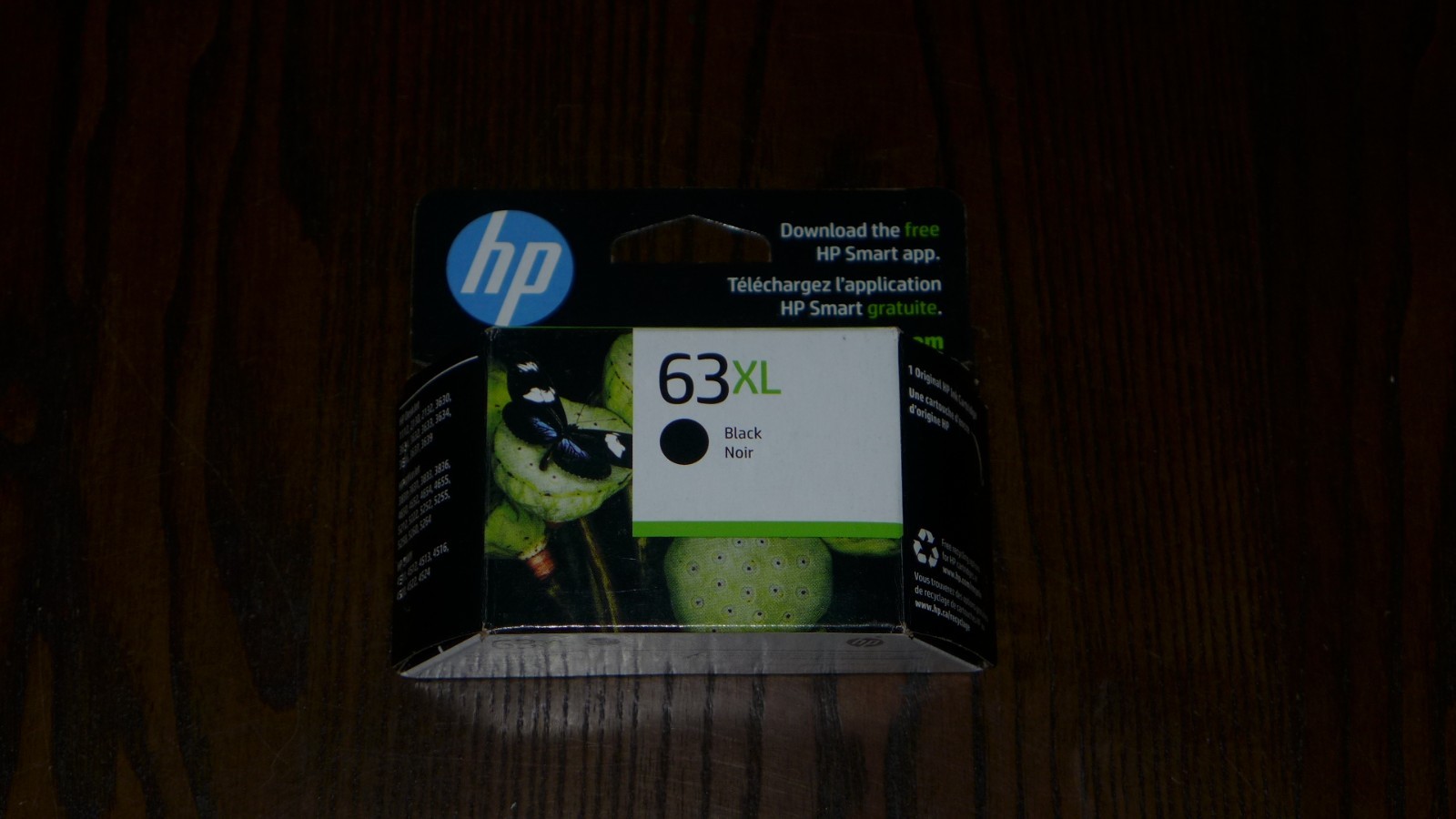 Genuine HP 63XL High Yield Black Ink Cartridge (F6U64AN) Brand New – Exp 12/2024