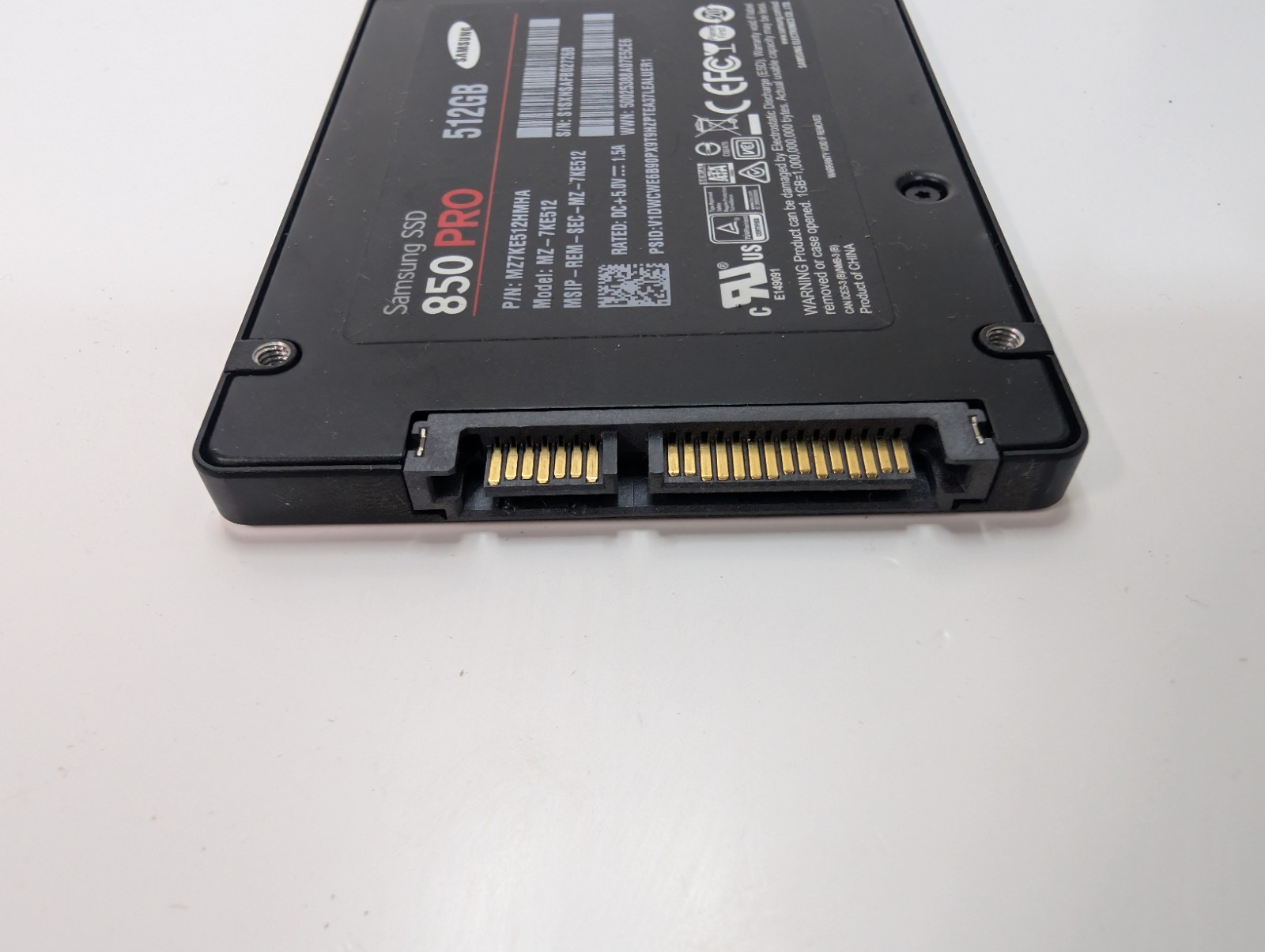 Samsung 850 PRO 512GB 2.5″ SATA III Internal SSD MZ-7KE512 Solid State Drive