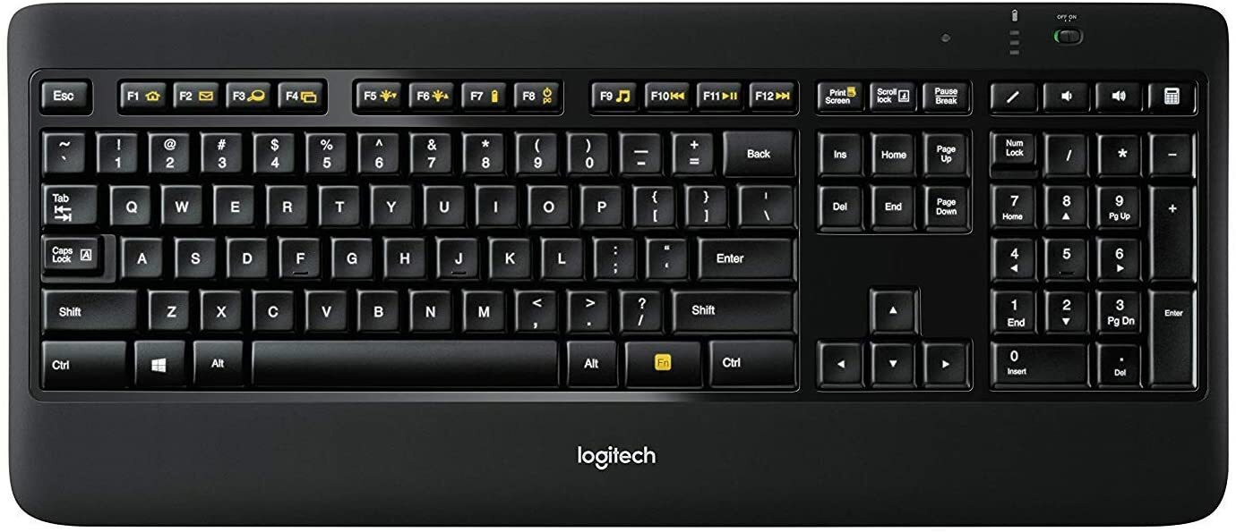 Logitech K800 Wireless Illuminated Keyboard clips REPLACEMENT retainer hinge leg