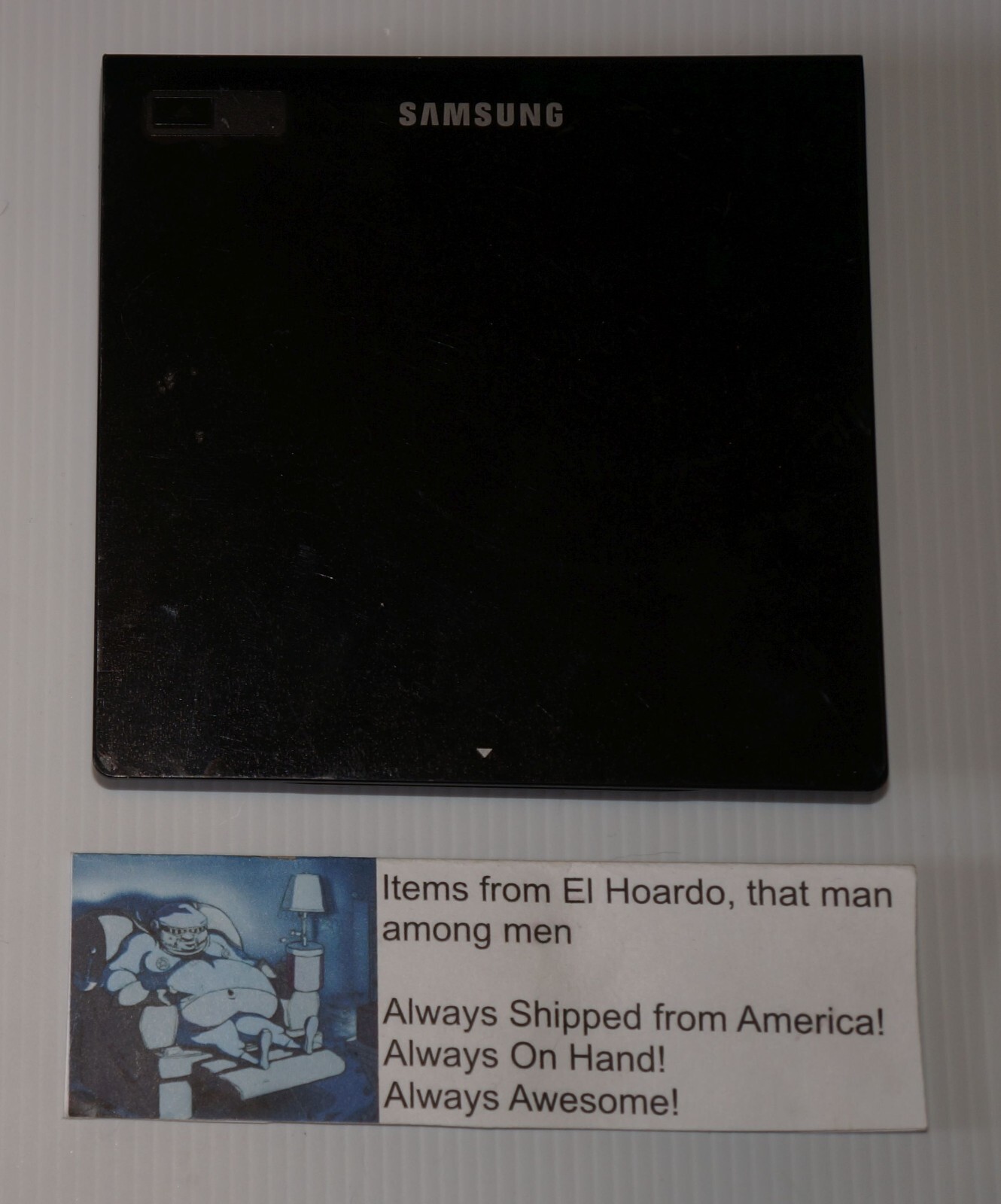 SAMSUNG SE-208 Ultra Thin Portable USB DVD Writer SE-208GB/RSBD