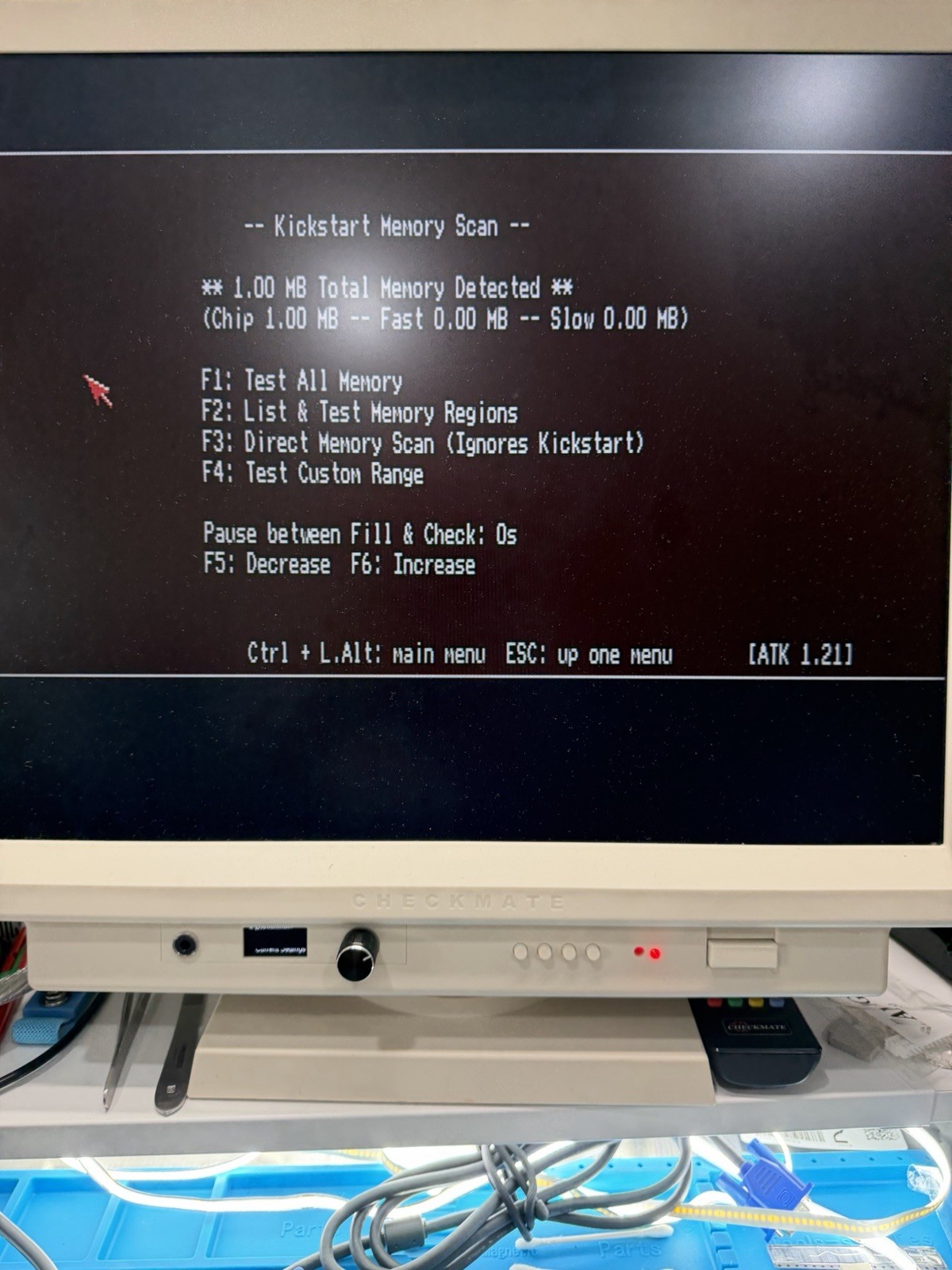 Commodore Amiga 500 A500 Rev 6A 1MB Kickstart 1.3 Tested Computer Only