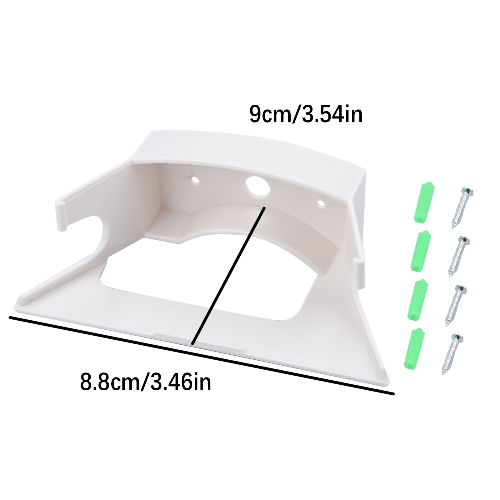New Durable ABS Router Wall Brackets Mount Holder For Starlink Mesh Router V2