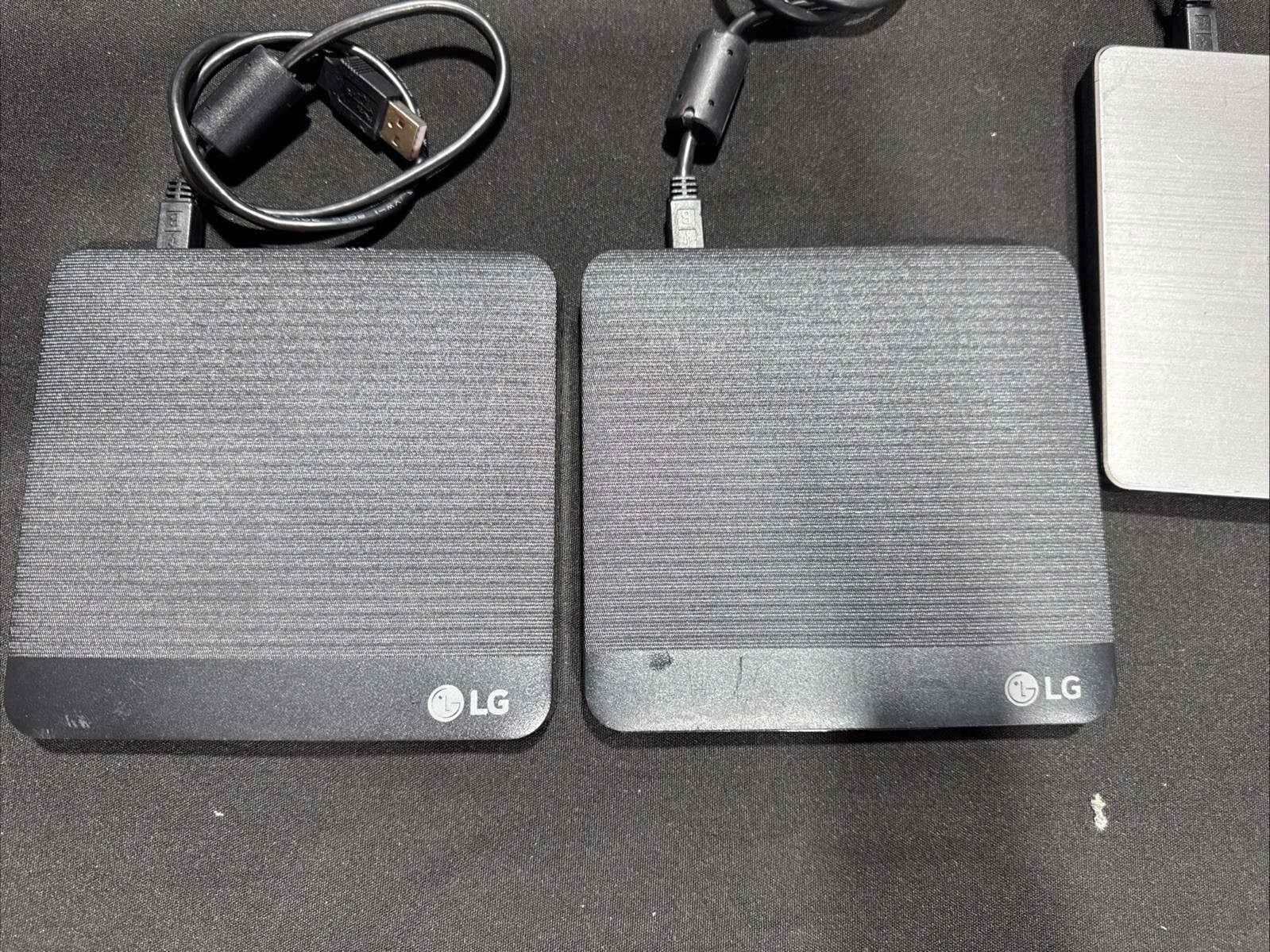 Lot of 3. LG Electronics Slim Portable DVD Writer GP60NS50 & GP50NB40 Tested.
