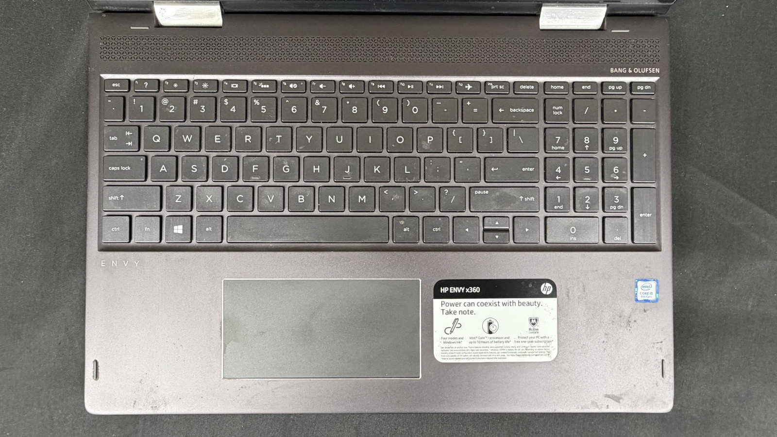 HP Envy x360 15-BP143CL Laptop Intel Core i5-8250u 4GB 250GB SSD Win 11