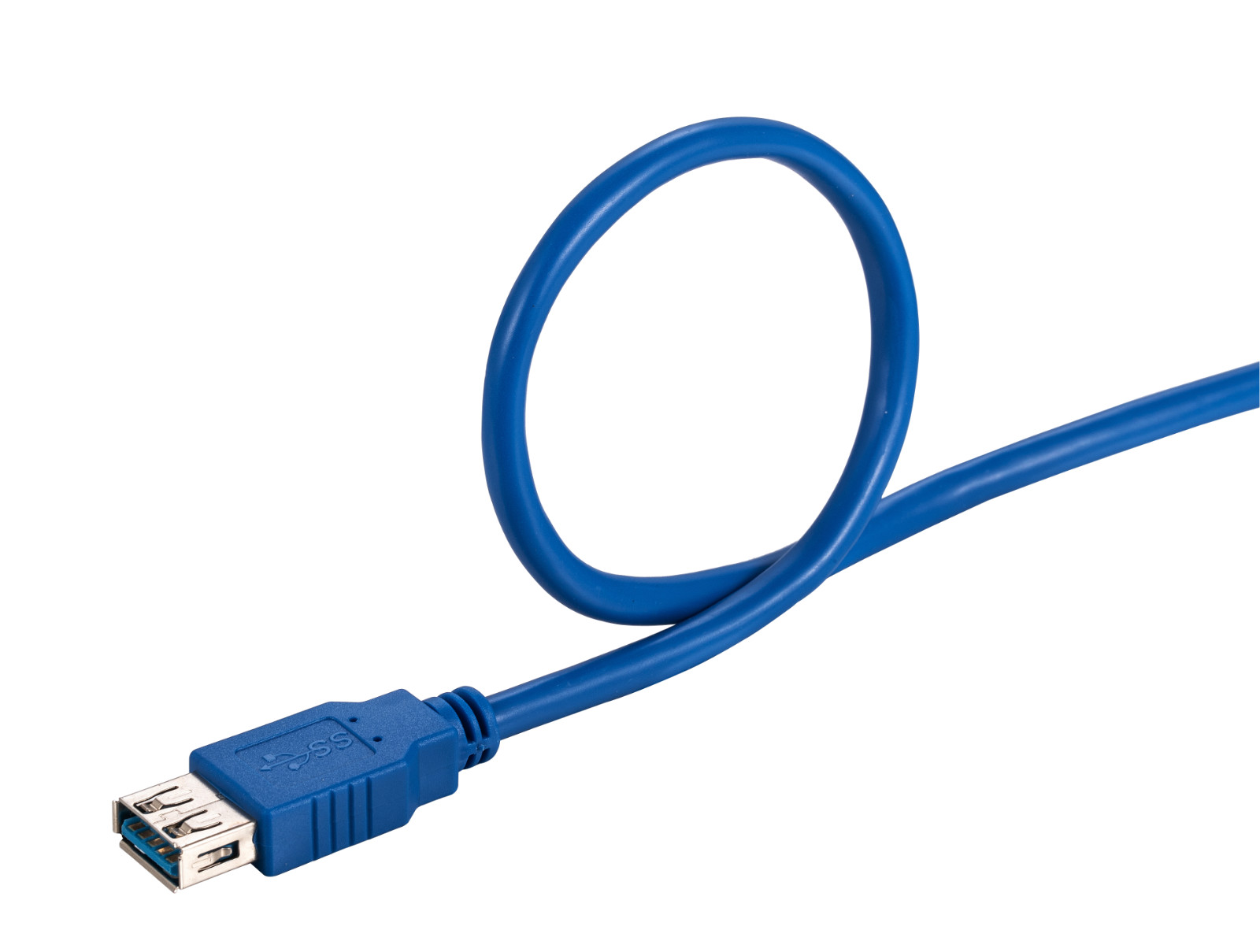 USB 3.0 Extension Cable Blue AM to AF Super Speed EXT Cord 3-15ft Multi-Pack LOT