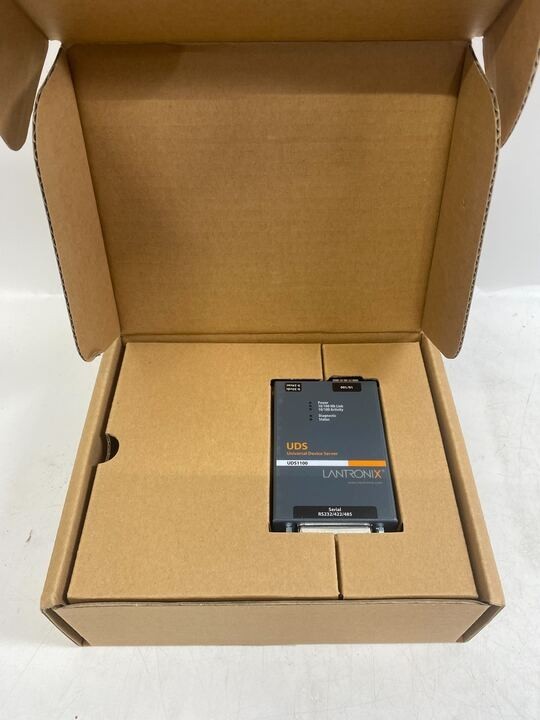 Lantronix UD1100001-01 One-Port Device Server New Open Box