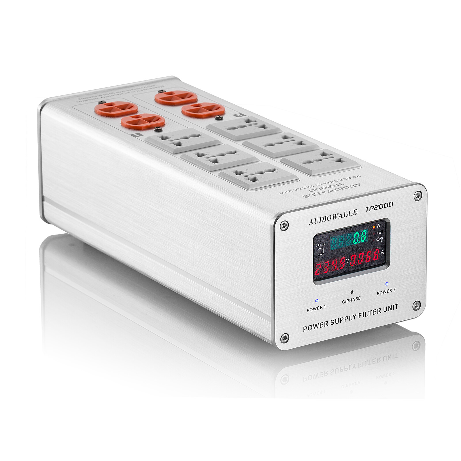 3000W Power Supply Purifier EMI Power Filter for HiFi Home Stereo Audio System