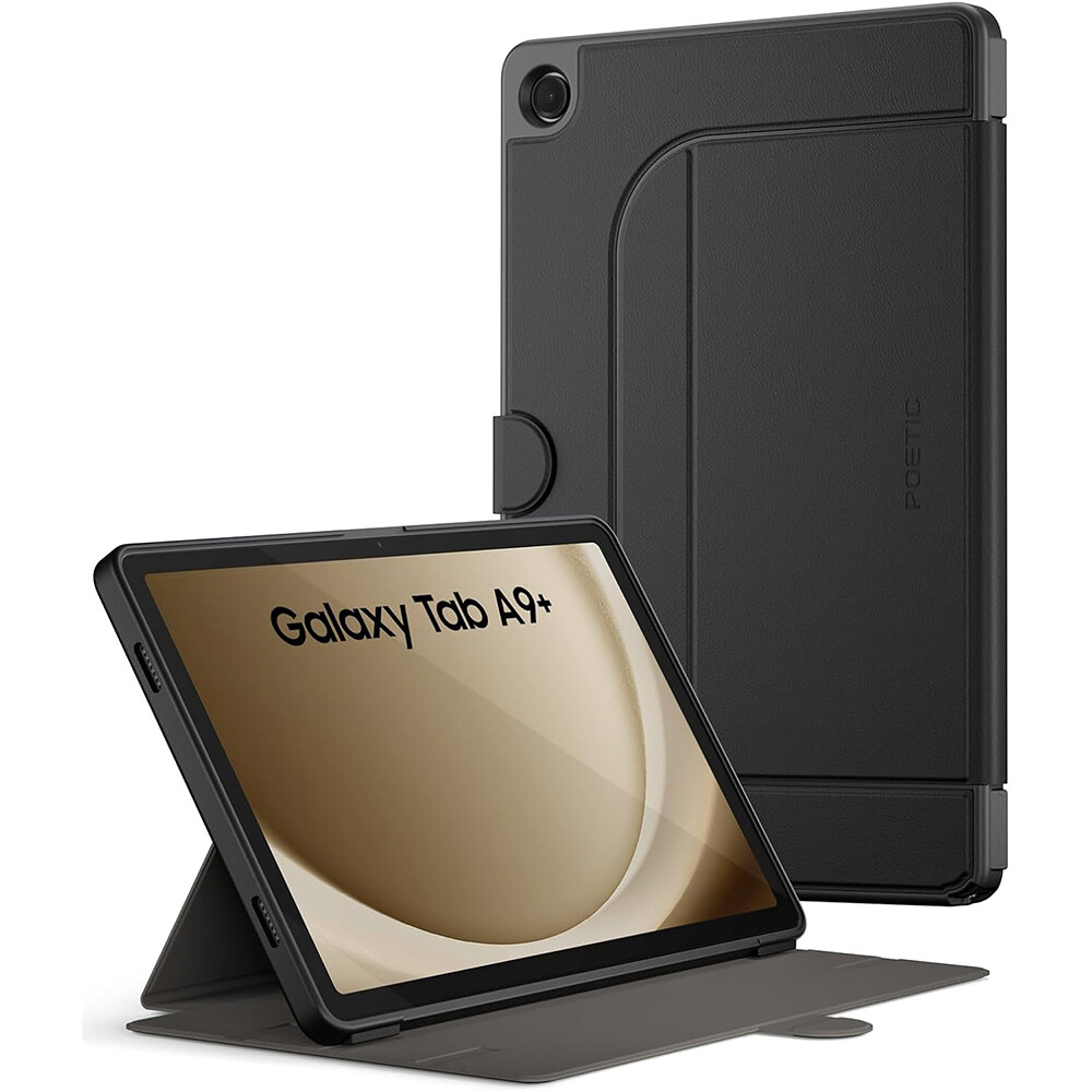 For Samsung Galaxy Tab A9+ Plus Case Poetic Explorer Fidget Mount Folio Case