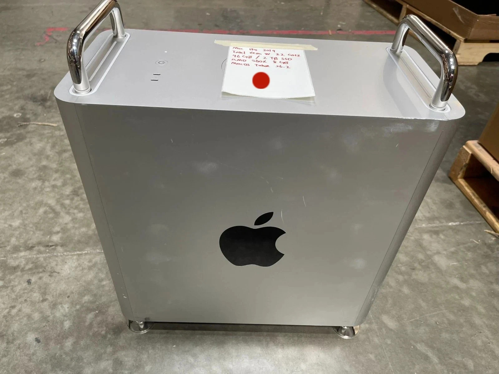 2019 Apple Mac Pro A1991 3.2GHz Intel 16-Core 96GB RAM 2TB SSD Radeon Pro 580X