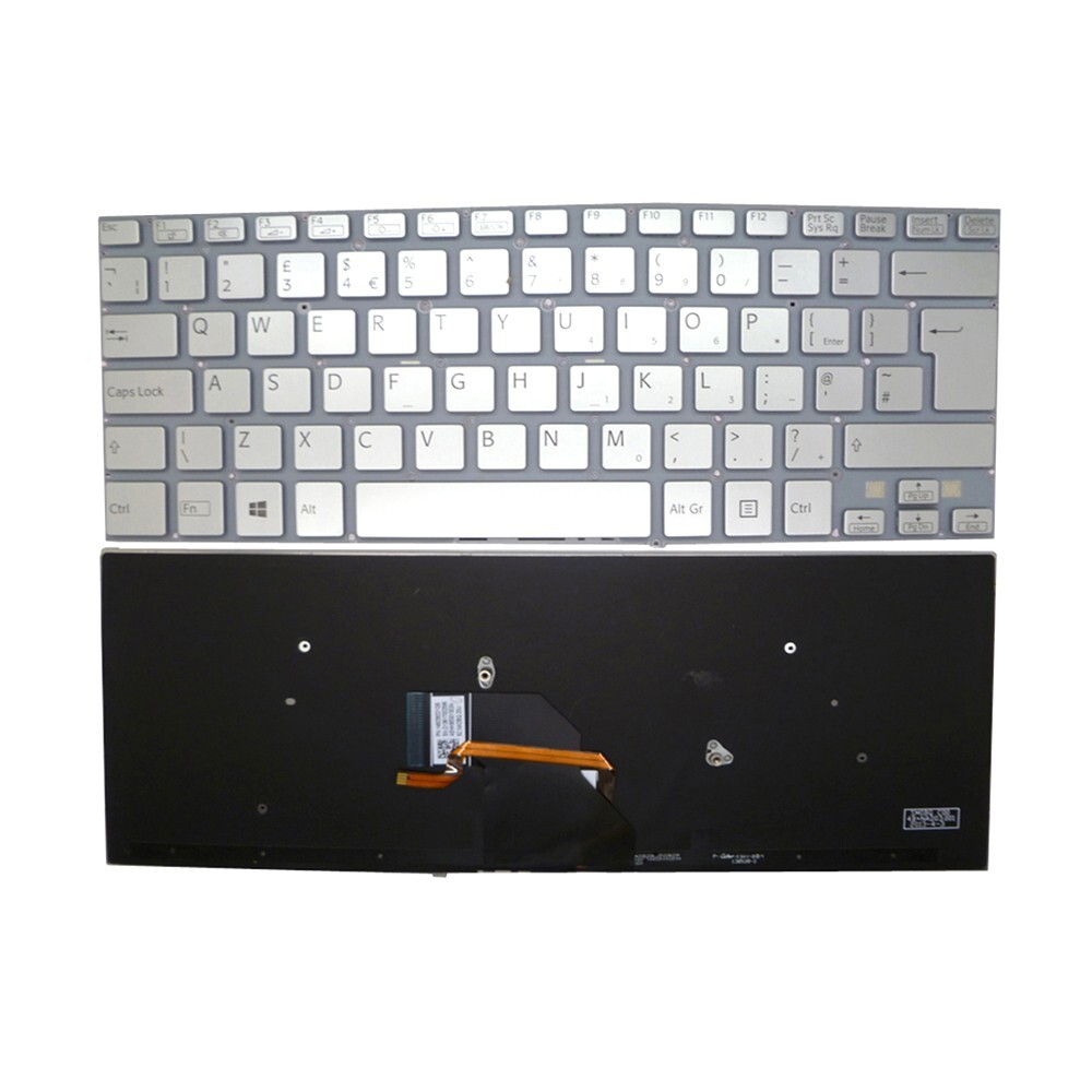 Backlit United Kingdom UK Laptop Keyboard For SONY VAIO SVF14 SVF1421A SVF1421B