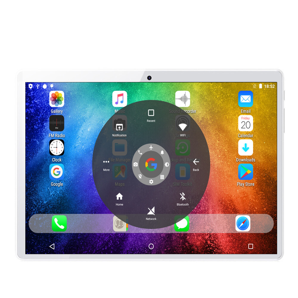 4G 10 Inch HD Tablet Computer PC Android 10 Deca Core IPS 8GB RAM 256G ROM
