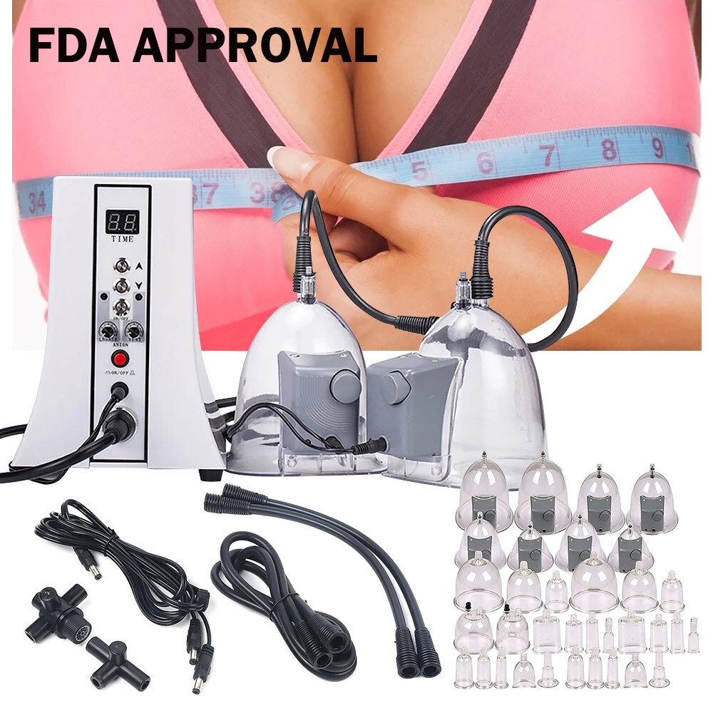 BBL Vacuum Therapy Breast Enlargement Butt Lift Body Shaping Massage Slim Machin