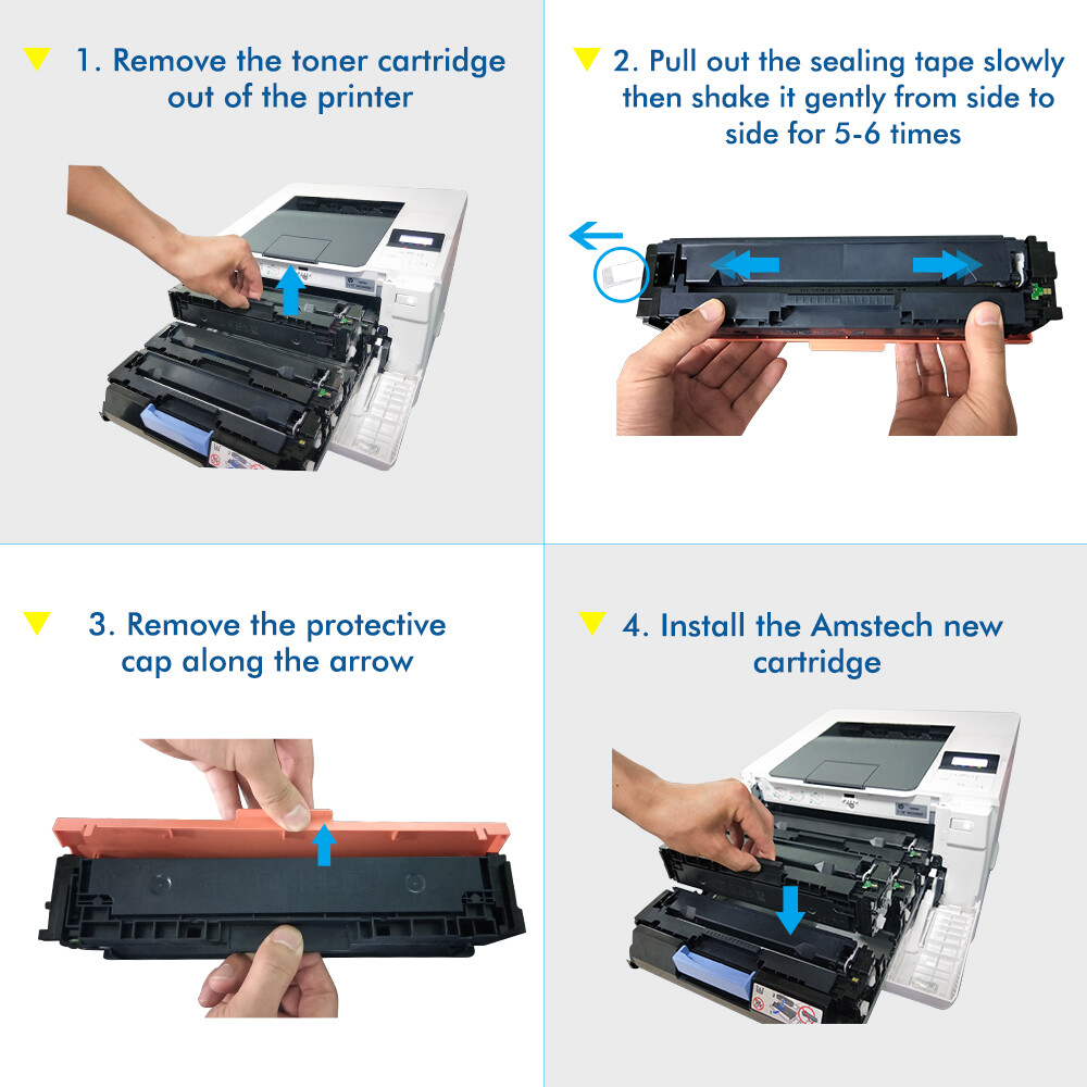 Toner Cartridge for HP 204A CF510A CF511A CF512A CF513A M180nw M180n M154nw