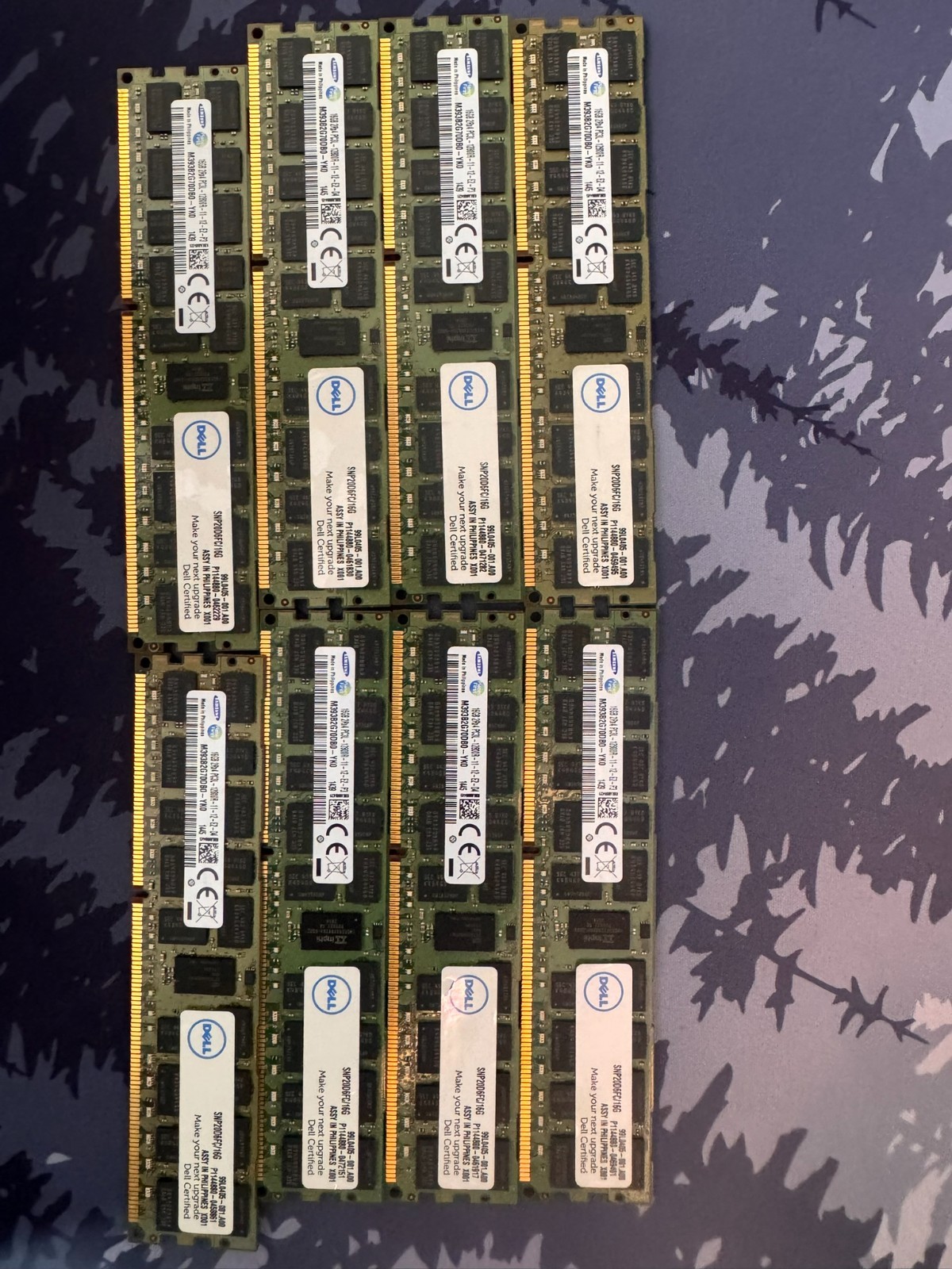 Samsung 16GB DDR3-1600 PC3L-12800R DIMM ECC Registered Memory M393B2G70DB0-YK0