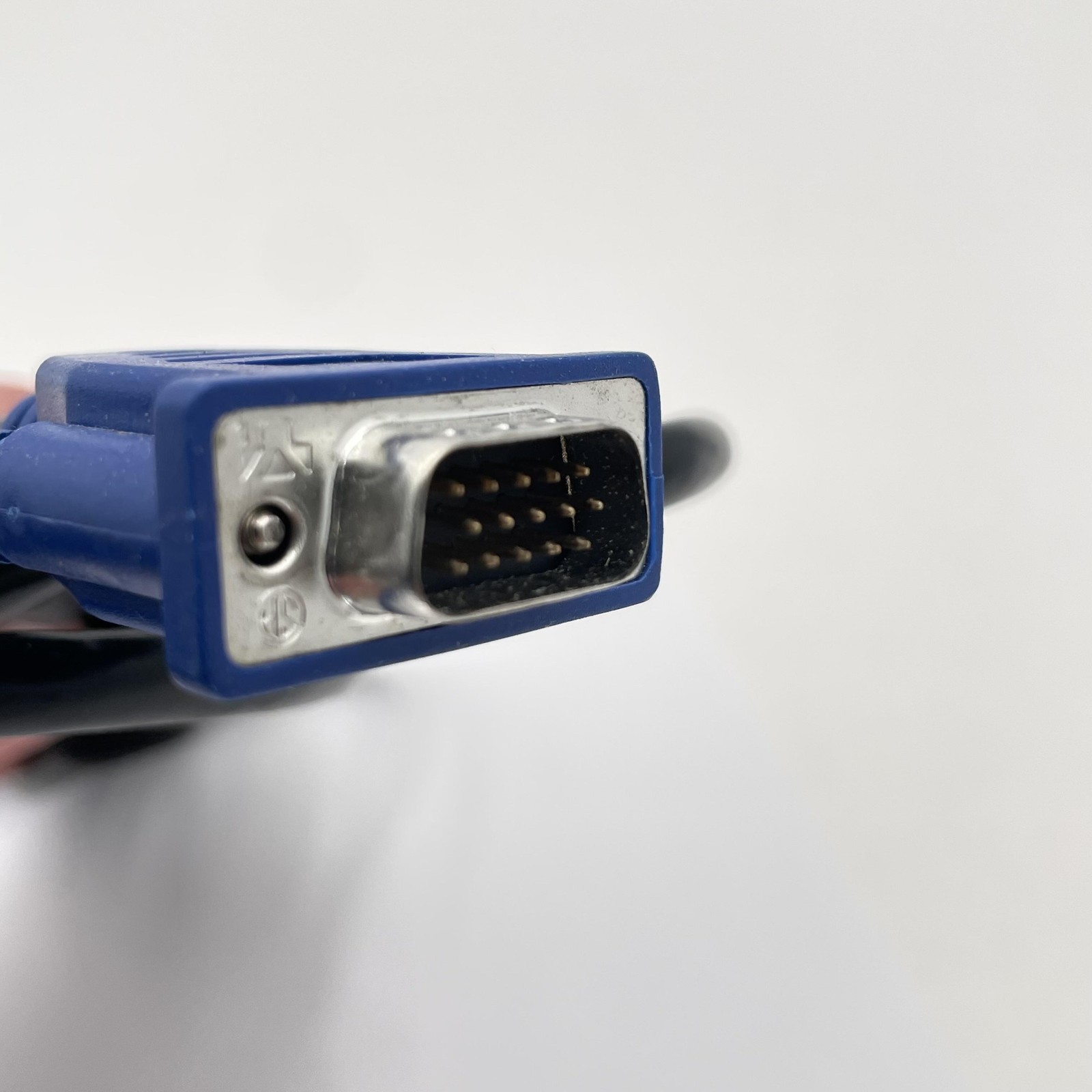 VGA SVGA Monitor Cable D-Sub 15 Pin Male To Male Black Ferrite Core PC